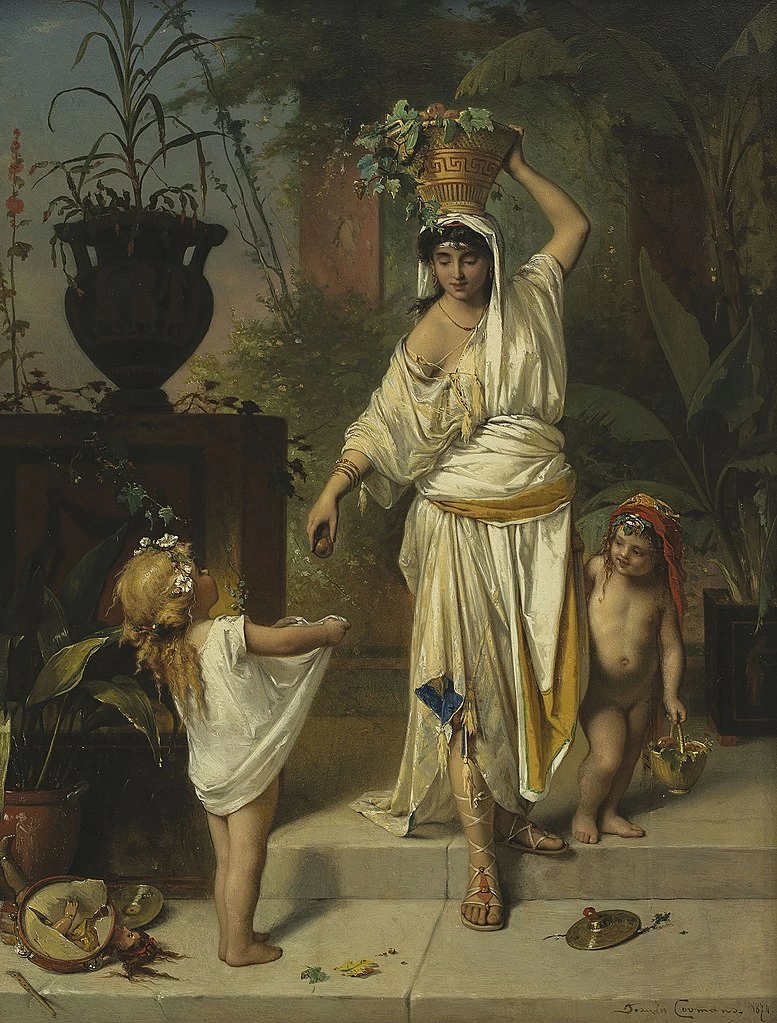 Pierre Olivier Joseph Coomans - ritorno dalla vendemmia